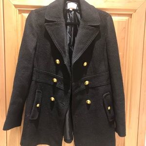LOFT double-breasted peacoat